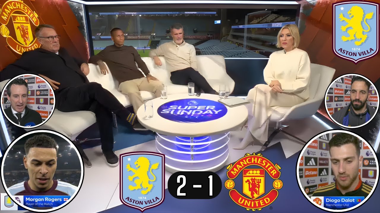 Man United Fall Again! Aston Villa 2–1 United | Full Match Reaction