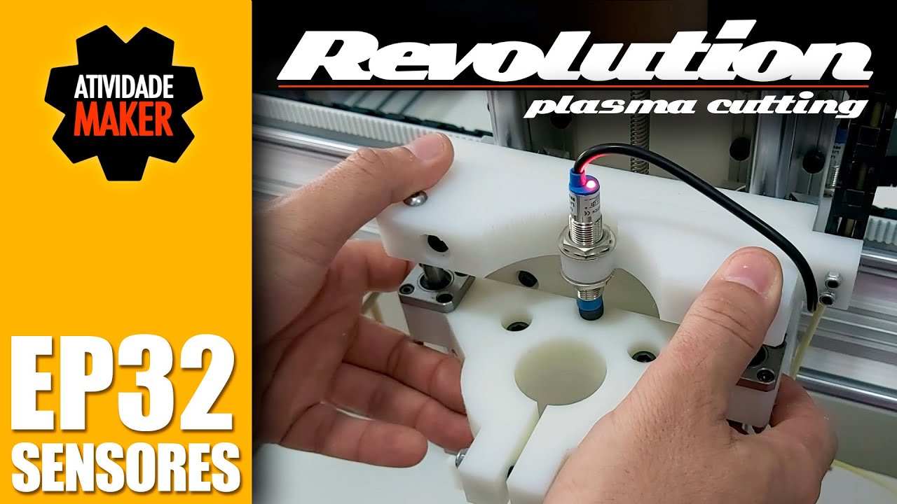 CNC Plasma Projeto Completo #32 / Plasma cutting - Configurando os Sensores