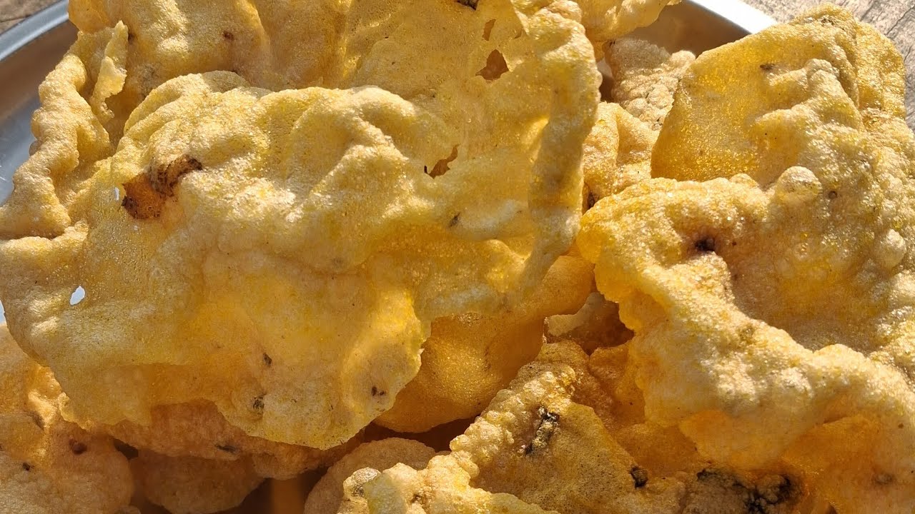 1mini glass chawal ke aate se banaen 50 se bhi jayada super crispy and crunchy papad