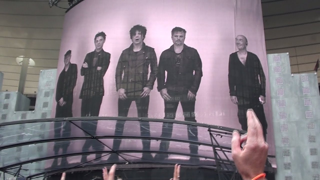 Indochine - Arrivée du groupe + Electrastar - Live @ Stade de France 27 Juin 2014 - 1080p HD