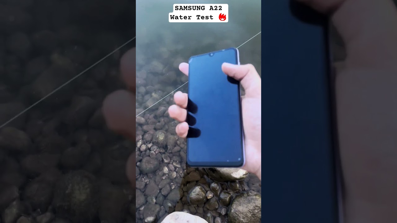 Samsung A22 Water Test 🔥#samsung #shorts #watertest #waterresistant @Samsung