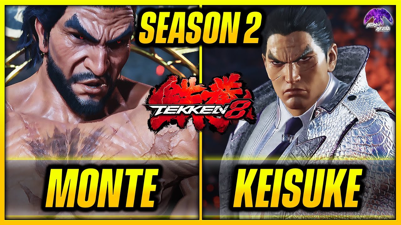 T8 Season 2 ▰ Monte (Heihachi) VS Keisuke (Kazuya) ▰【Tekken 8 Season 2 High Level Gameplay】
