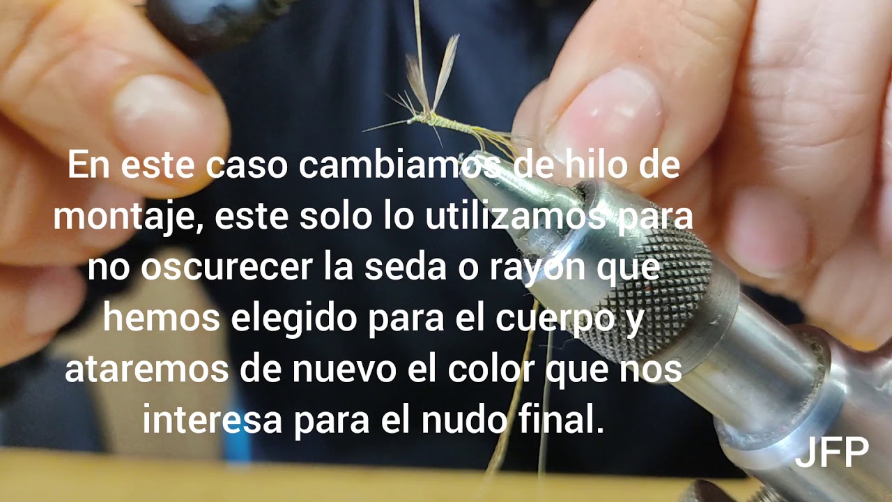 MONTAJE CLASICO DE UNA EFEMERA CON ALAS/JFP.