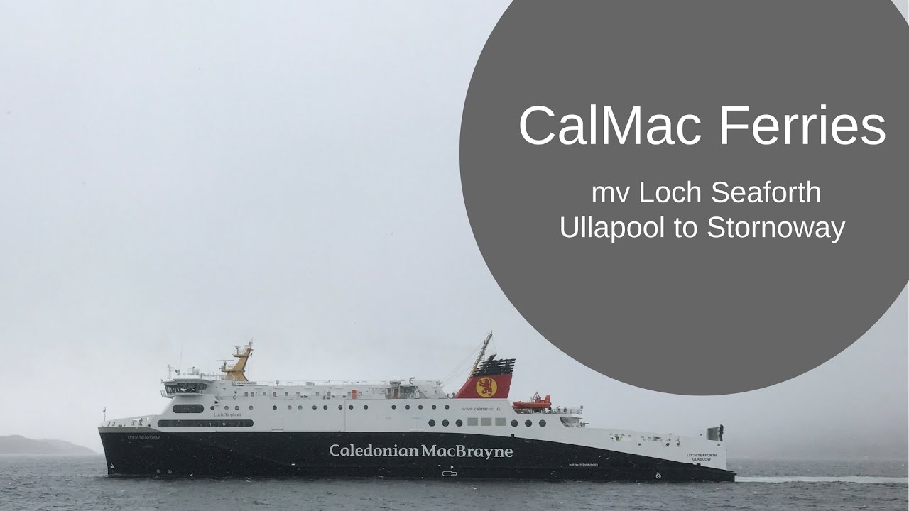 Ullapool to Stornoway aboard CalMac Loch Seaforth -ScotVlog2017 Ep 8