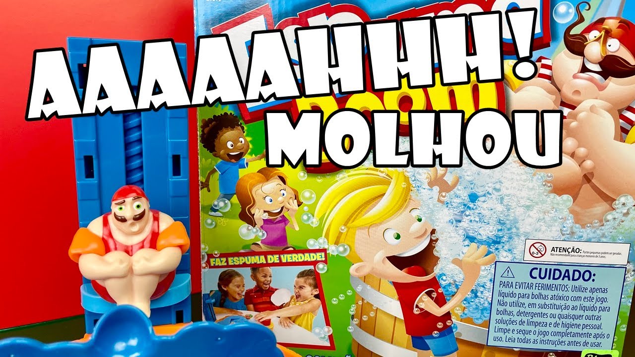 MOLHOU TUDO No Jogo Espuma Boom! Tia Fla X Produ&ccedil;&atilde;o