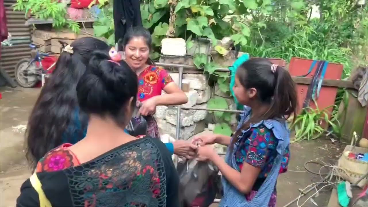 su mujer no quería a su familia.