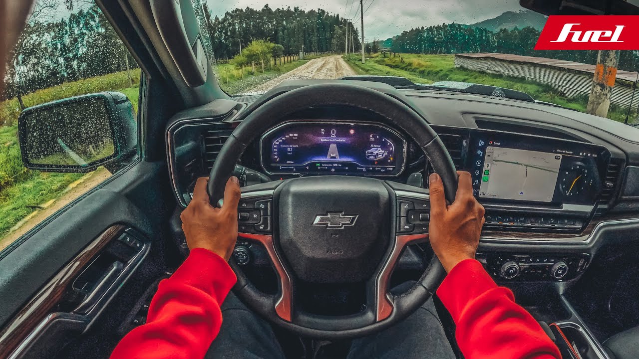 Chevrolet Silverado Z71 Trail Boss 2023 | Manejo POV (Sonido Binaural y ASMR)