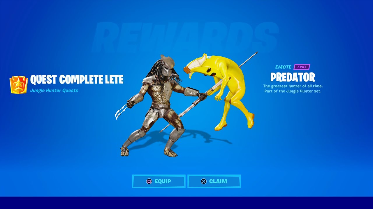 HOW TO GET PREDATOR SKIN IN FORTNITE!