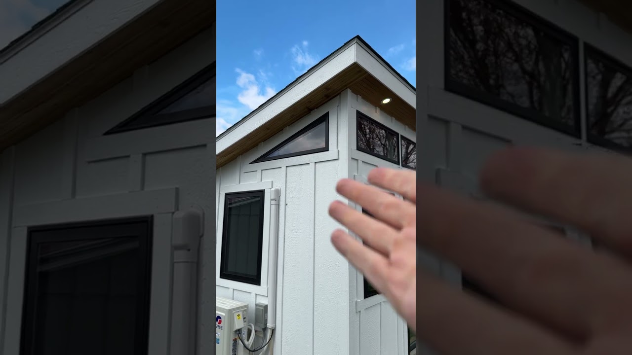 This Studio Shed Has One Tiny Issue #sheshed #mancave #homeoffice #tinyhouse #remotework