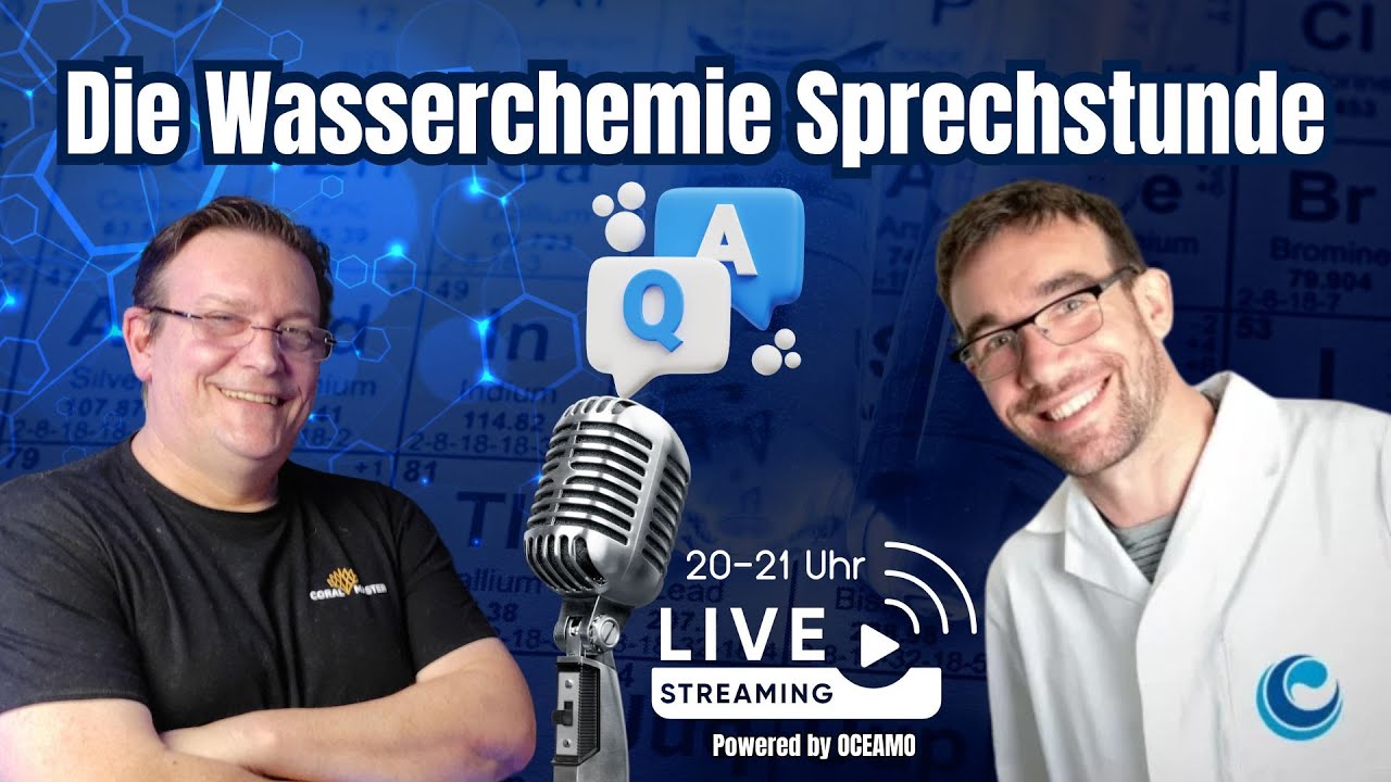 🐠 MeerwasserChemie Sprechstunde #12 🧪 Mit Dr. Christoph Denk | Eure Fragen, seine Antworten! 🧪🐡