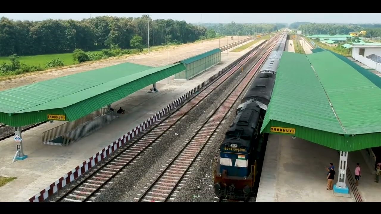 Development of Railway Station and infrastructure in Nagaland