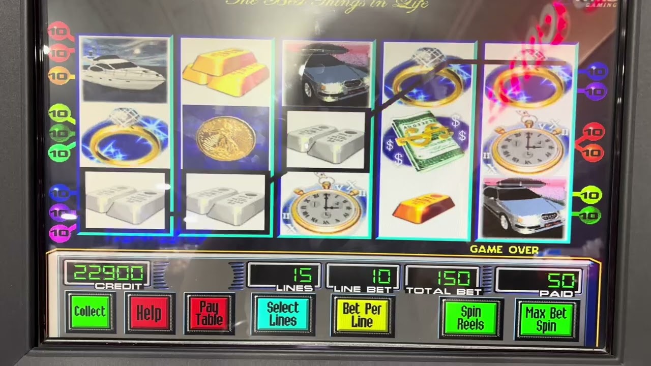 NEW Life of Luxury slots play compilation of Max bet Hit and Run sessions.
