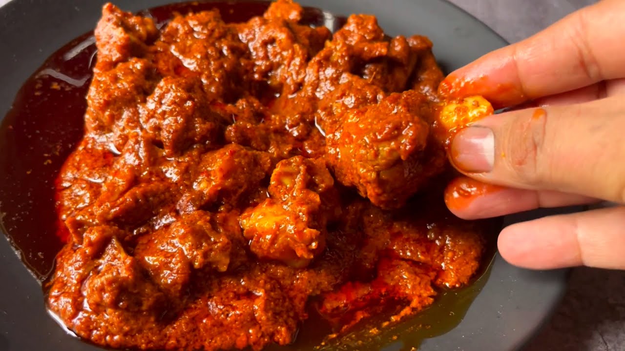 How To Make Spicy Mutton Ghee Roast Recipe | mutton ghee roast recipe | roshan__rishu