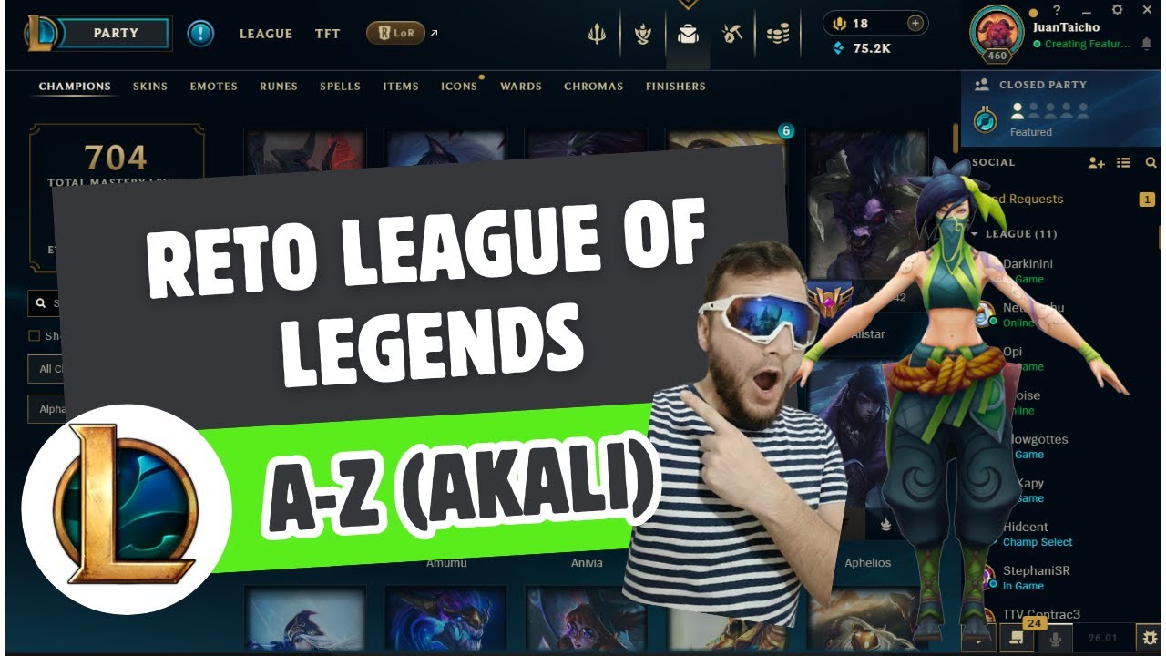 ME SUBO A LA AKALINETA Y CASI ME HAGO UNA PENTAKILL | A-Z AKALI