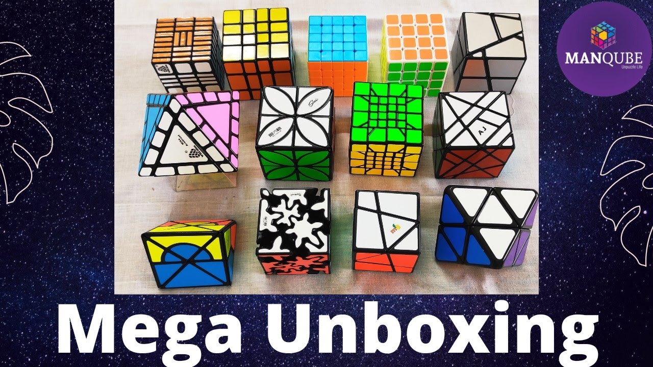 Mega Unboxing Cubes | 13 Cubes Unboxing |