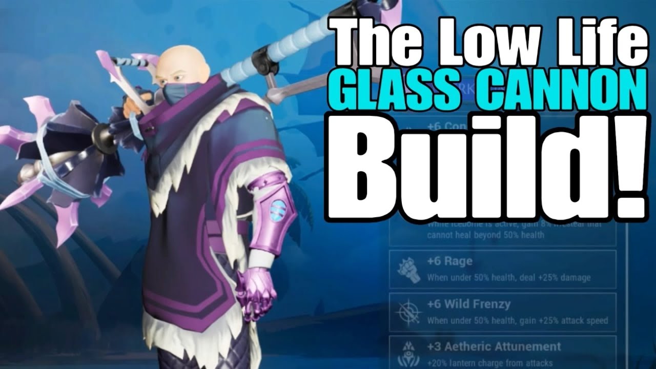 Dauntless - The Low Life GLASS CANNON Build! (All Riftstalker's Weapons)