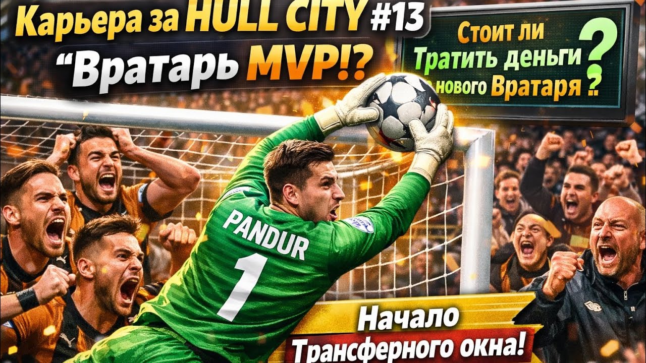 Карьера за Халл сити #13 Вратарь MVP!? 