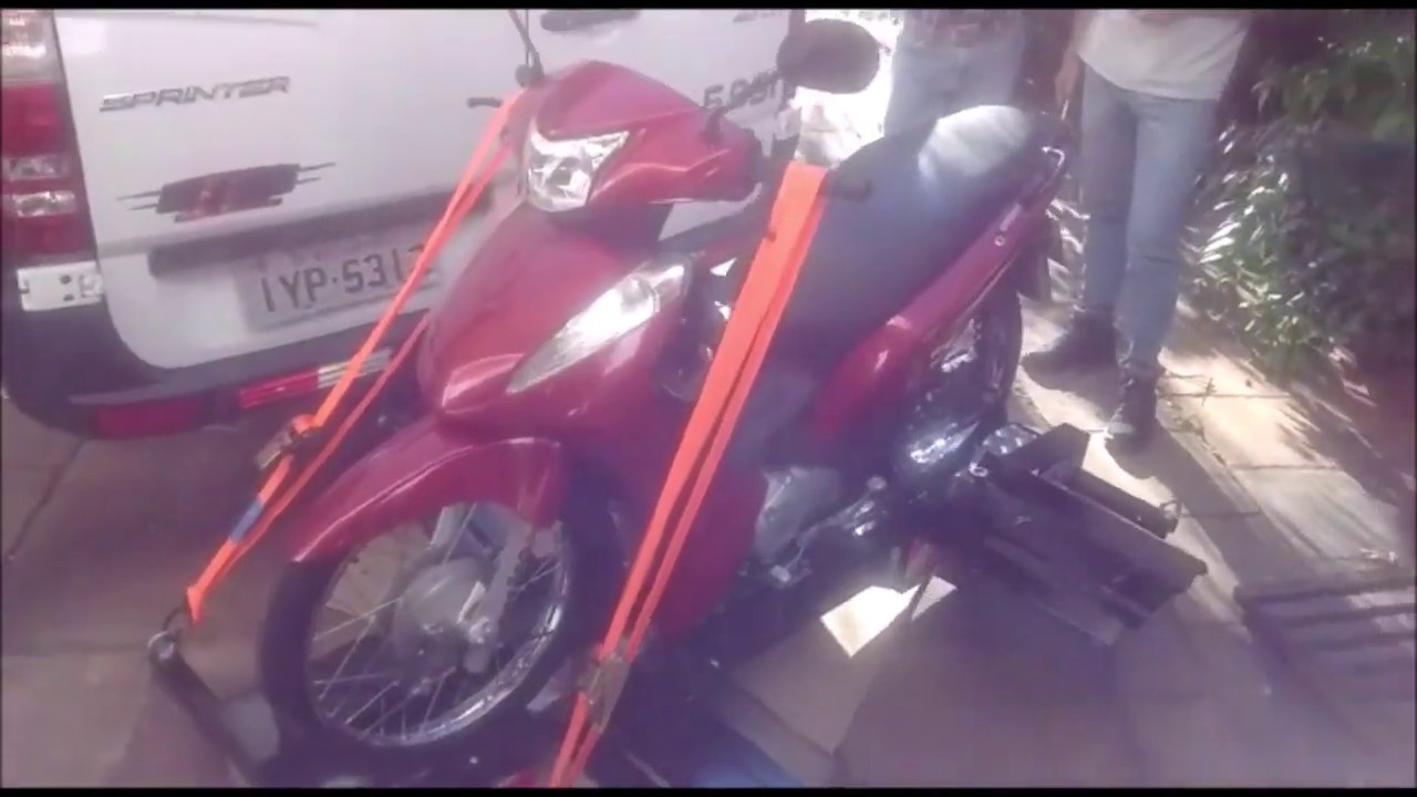 Suporte de motos e bicicletas para motohome automático