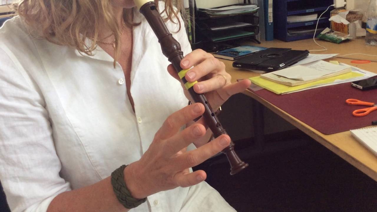 Blockfl&ouml;jt Den blomstertid nu kommer