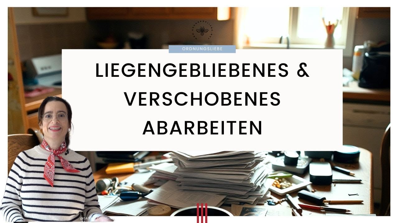 Schluss mit Aufschieberitis: Tipps zum Abarbeiten von Verschobenem!