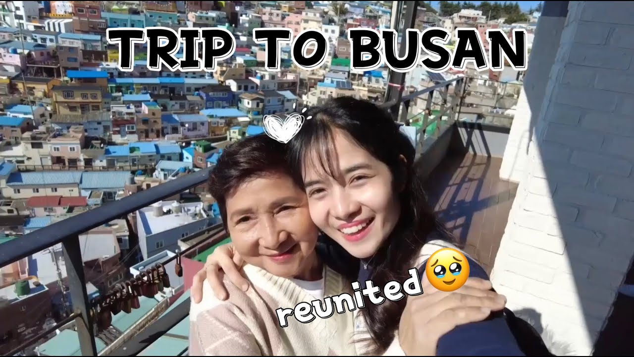 Mom's short visit + Trip to Busan 🇰🇷