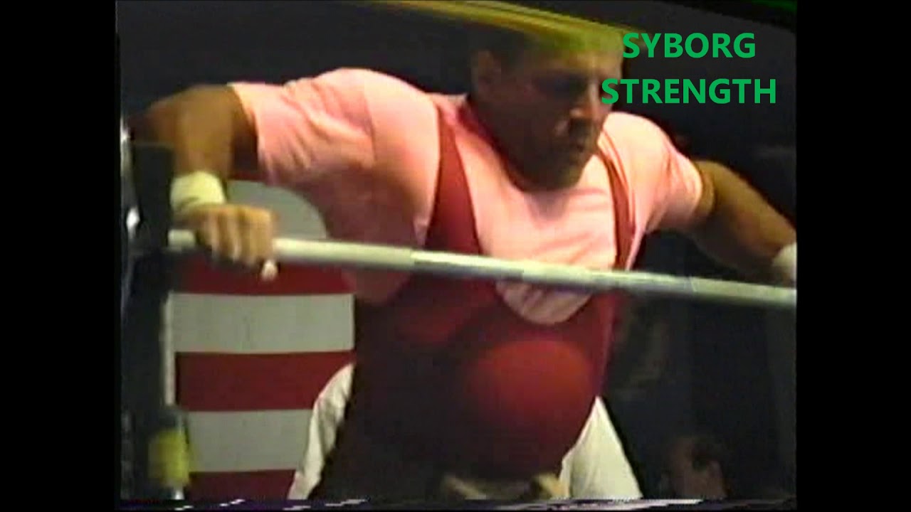 Ed Coan World Record Squat 1990 USPF Senior Powerlifting Nationals