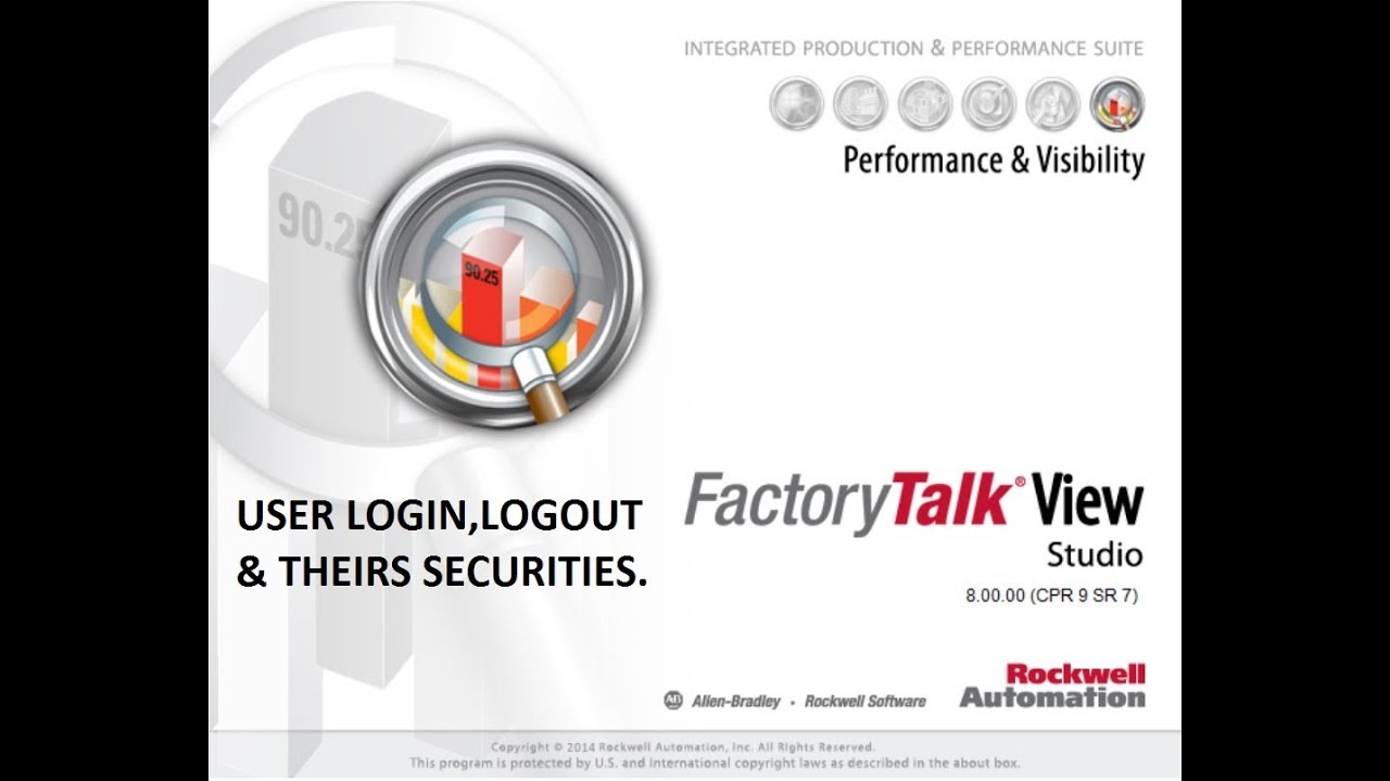 FactoryTalk View User Login,Logout & Securities|FactoryTalk View Tutorial|FT View Basics|FT View|
