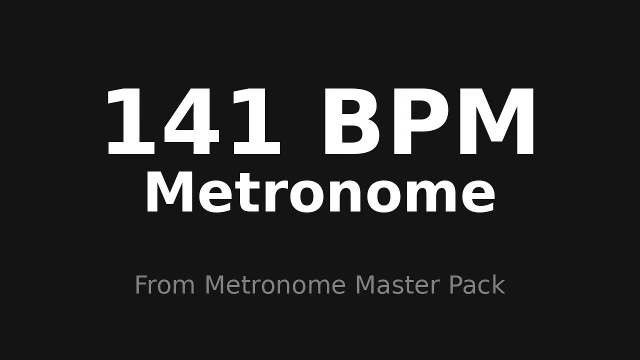 141 BPM - Metronome