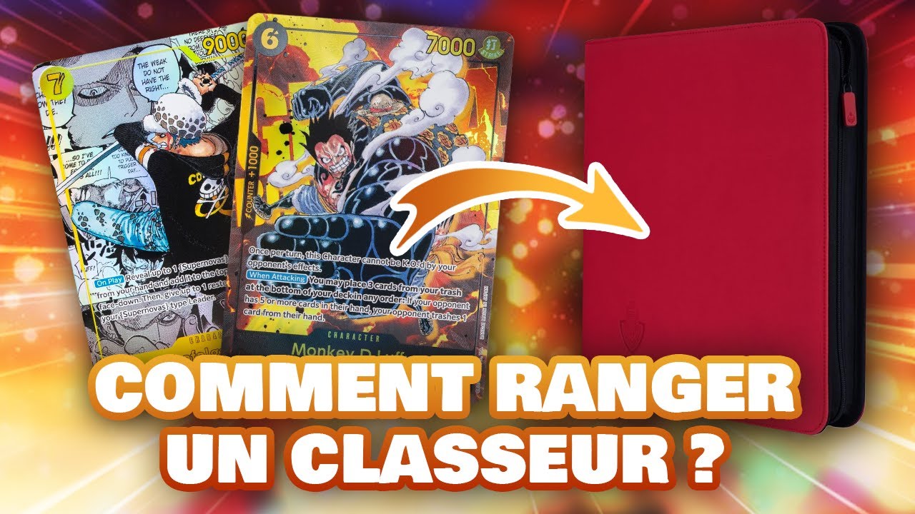 Comment TRIER et RANGER ses CARTES ?