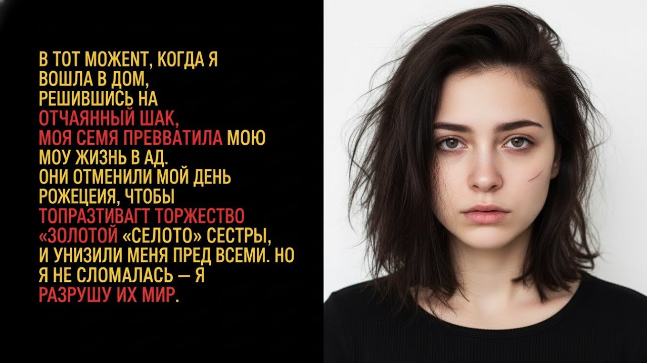 ЖЕСТОКИЕ РОДИТЕЛИ И «ЗОЛОТАЯ» СЕСТРА ТАЙНО ОТМЕНИЛИ МОЙ ДЕНЬ РОЖДЕНИЯ И УНИЗИЛИ