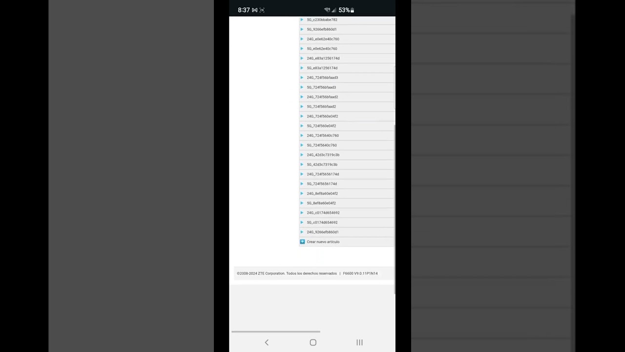 Configurar moden ZTE, Bloquea intrusos, activa la lista Blanca ,