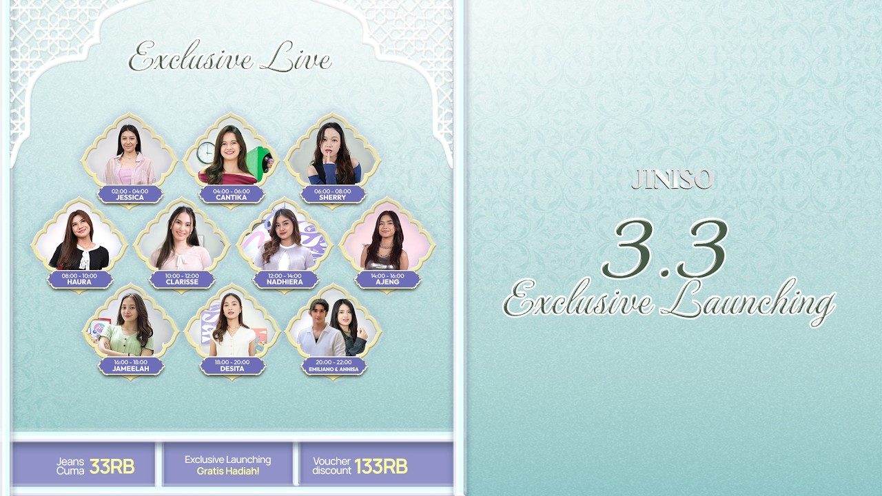SPECIAL 3.3 SALE!