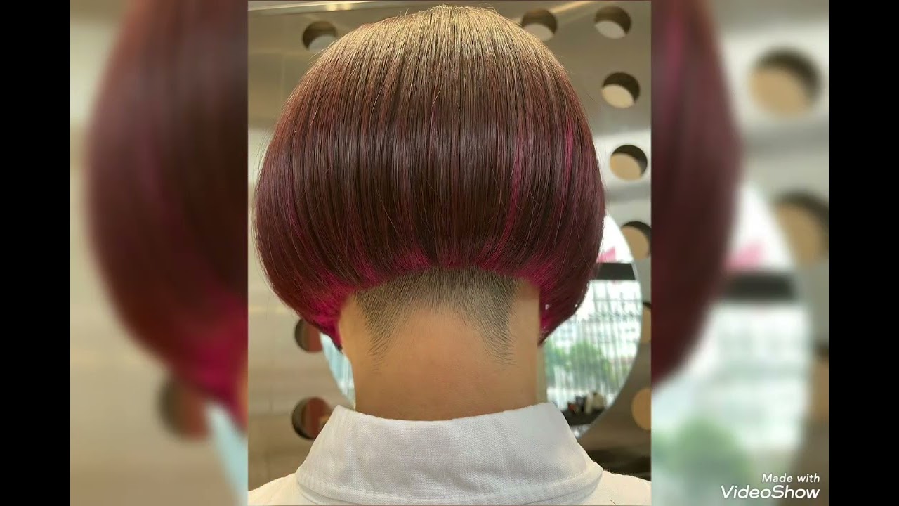 Новейшие идеи коротких стрижек боб с выбритым затылком для всех женщин 2026 года / Лучшие идеи ко...