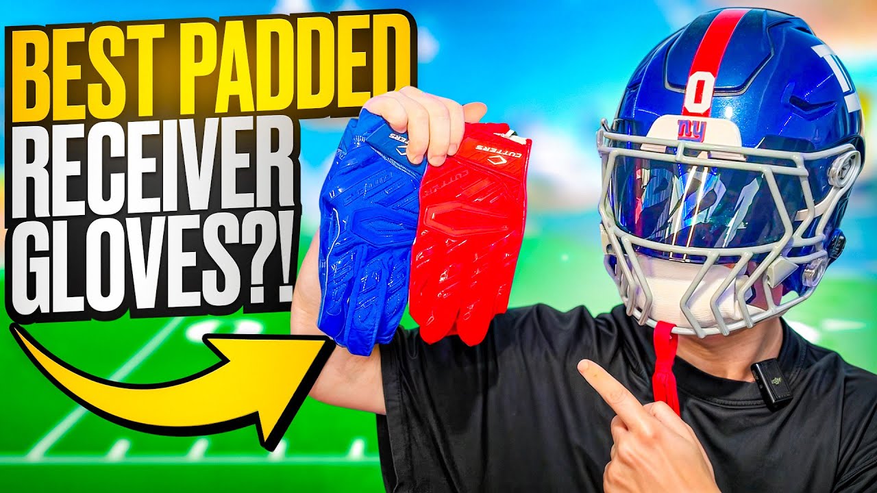 Best Padded Receiver Glove? Cutters Gamer 6.0