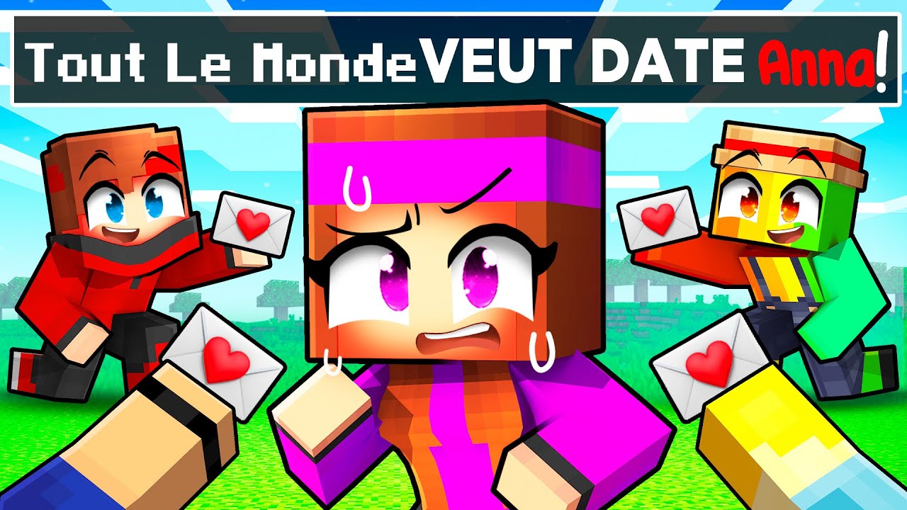 Qui passera la Saint-Valentin avec Anna sur Minecraft ?!