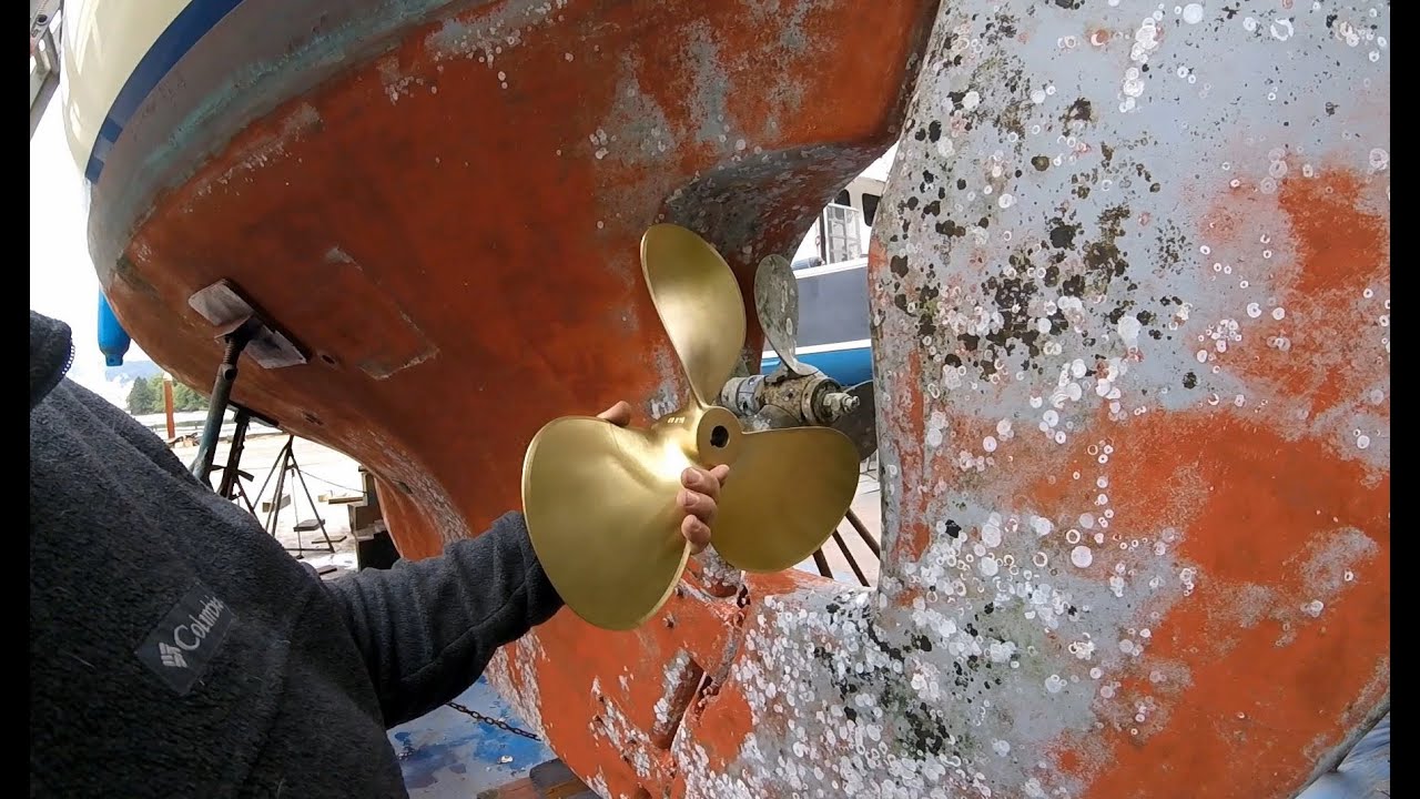 Sail On - #20 - Westsail 32 Haul Out and New Prop