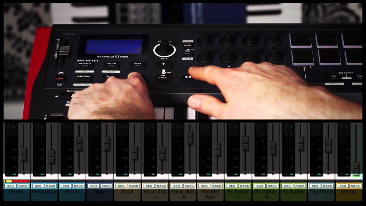 Novation // Controlling Reason 6 with the Impulse and Automap 4.4