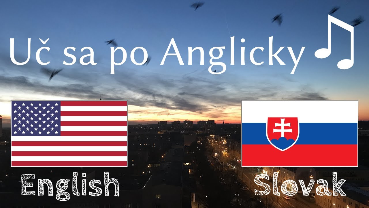 Naučte sa pred spánkom - Angličtina (Hovoriaci rodnou rečou)  - s hudbou