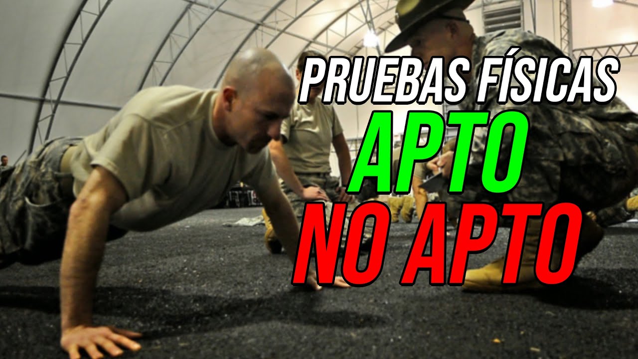 Así son las pruebas físicas del EJÉRCITO ESPAÑOL