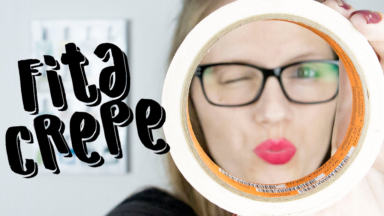 COMO USAR FITA CREPE PARA DECORAR UNHAS - Ideia Rosa