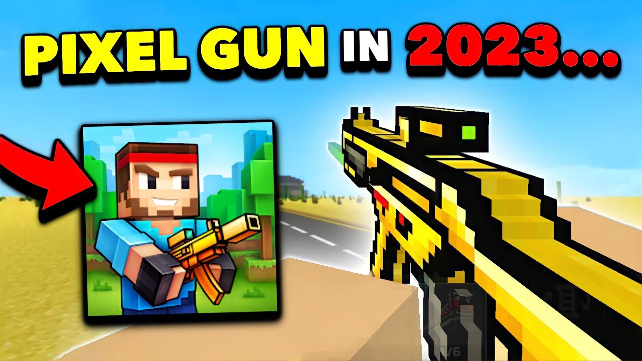 Pixel Gun 3D в 2023 году...