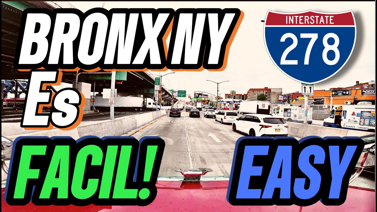 easy way to the BRONX NY in a SEMITRUCK