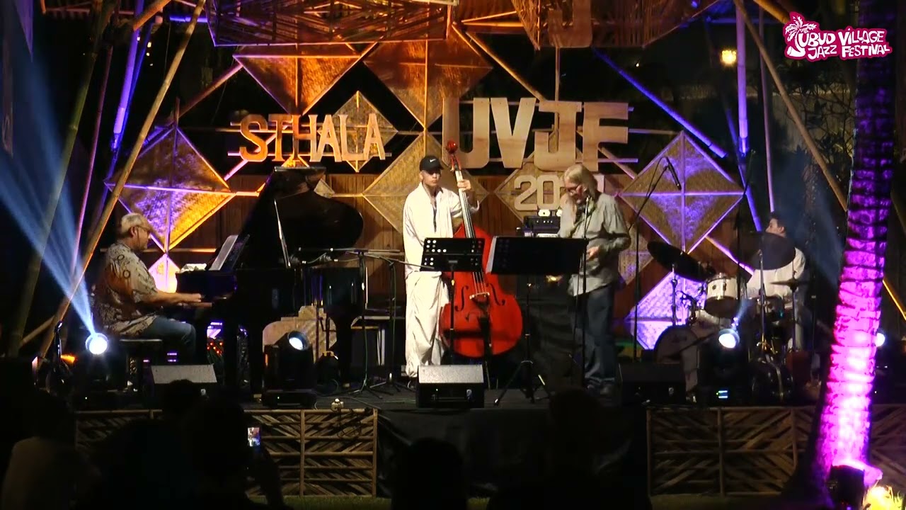 Uwe Plath Quartet At UBUD VILLAGE JAZZ FESTIVAL 2024 - Once I Loved (A.C.Jobim)