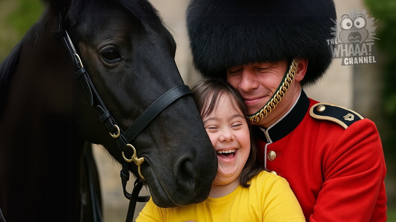Royal Guard Horses BREAK Character – A RARE Moment of Kindness