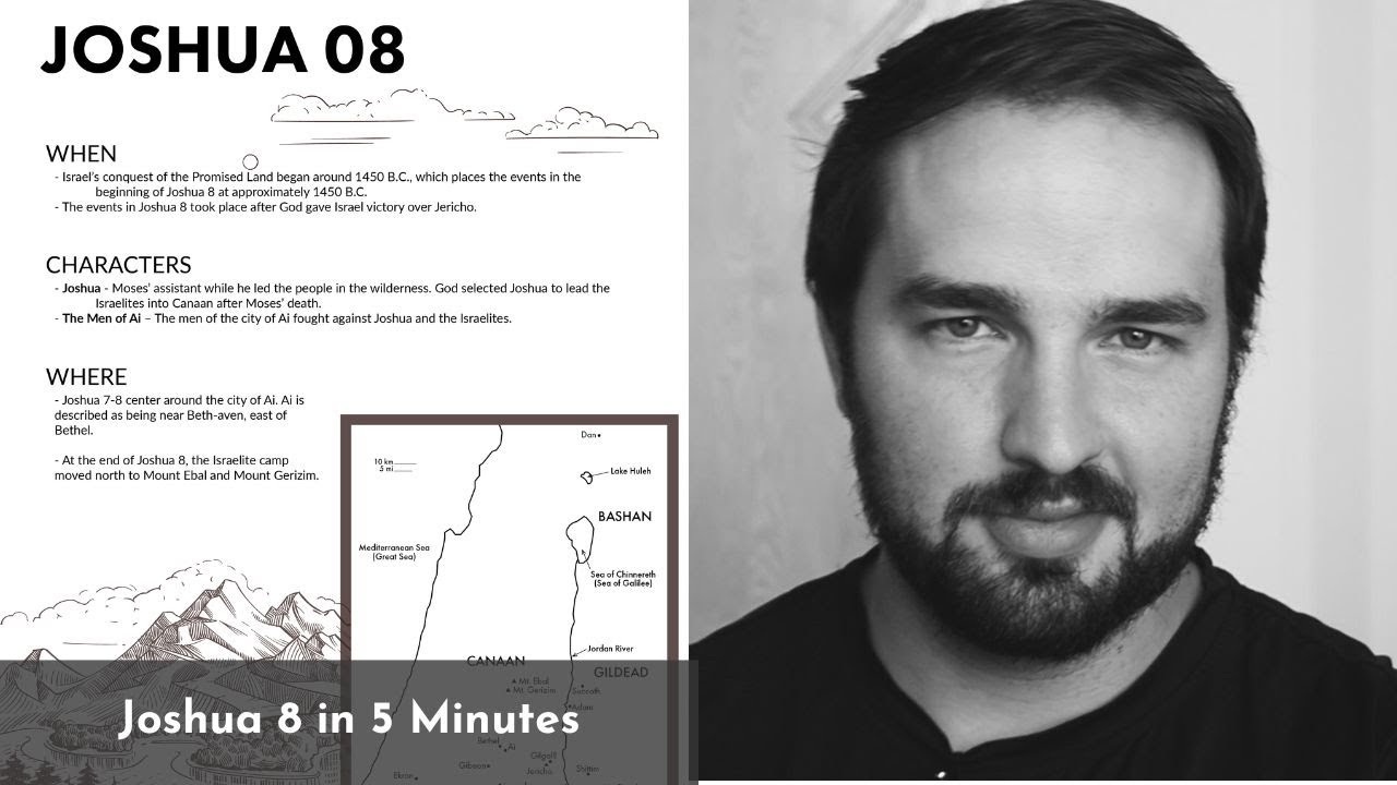 Краткое содержание 8-й главы книги Иисуса Навина: 5-минутное изучение Библии