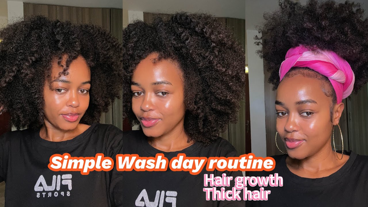 NATURAL HAIR CARE ROUTINE | THICK type 4 HAIR | Sherah