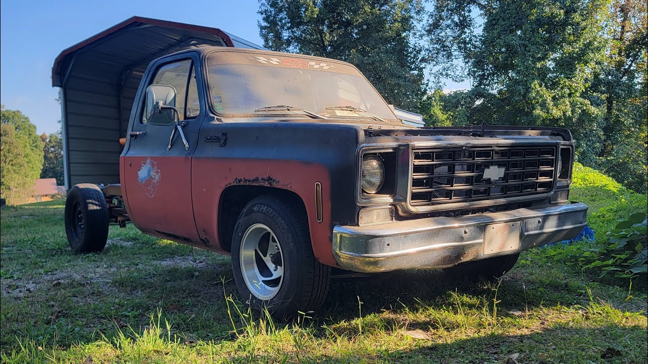 FINALLY! Finishing the Front End Assembly and Suspension Drop on the 1976 Chevy C10