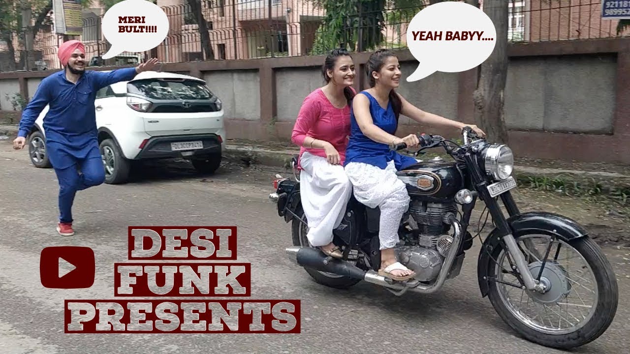 YEAH BABY || GARRY SANDHU || BHANGRA || WESTERN || GIDDHA ||GIRL RIDING BULLET|| DESI FUNK BHANGRA