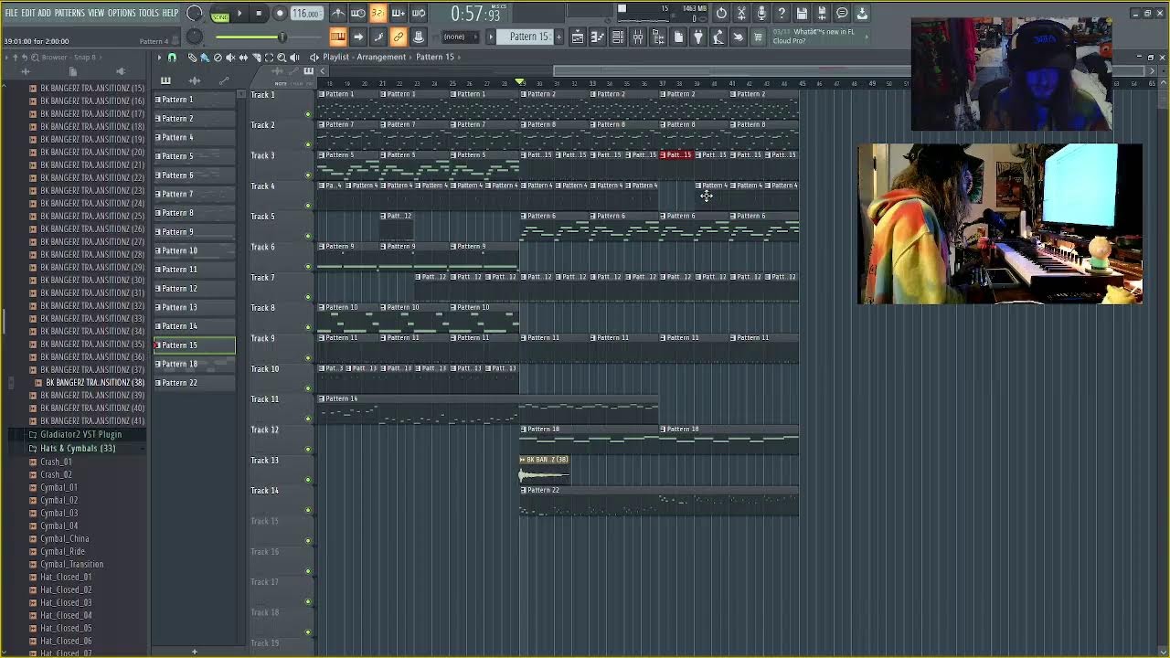 Test Stream, Making Beats In FL Studio