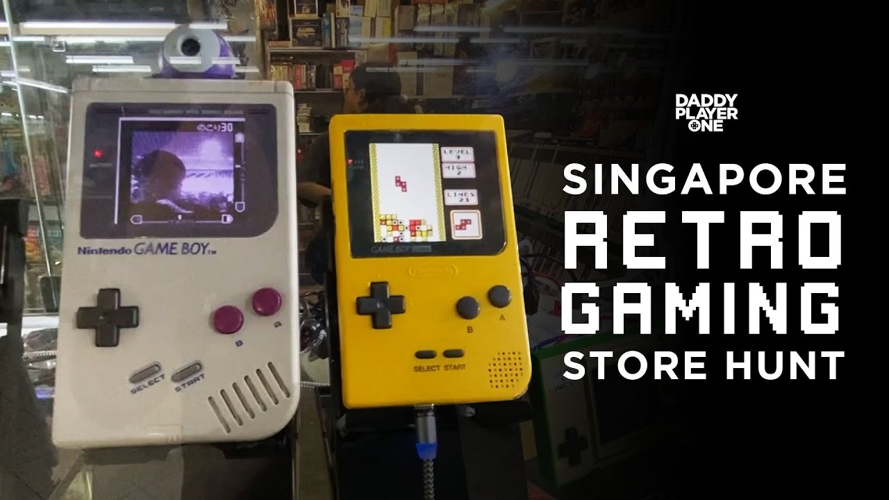 Singapore Retro Gaming Store Hunt
